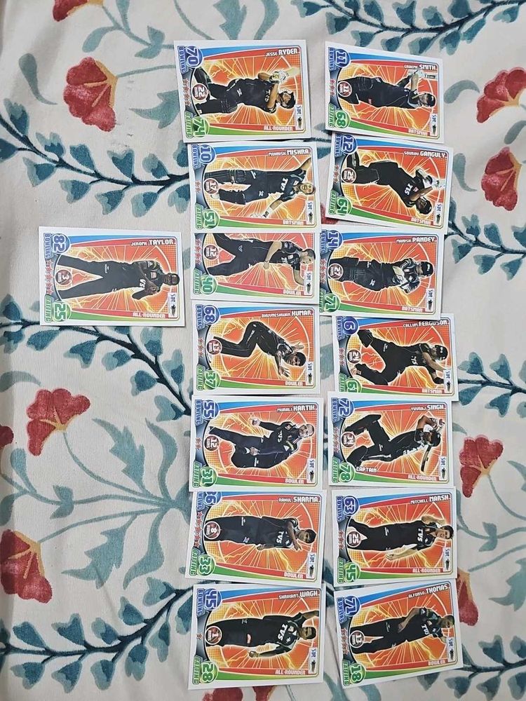 Topps 2012 Cricket Attax Pune Warriors India
