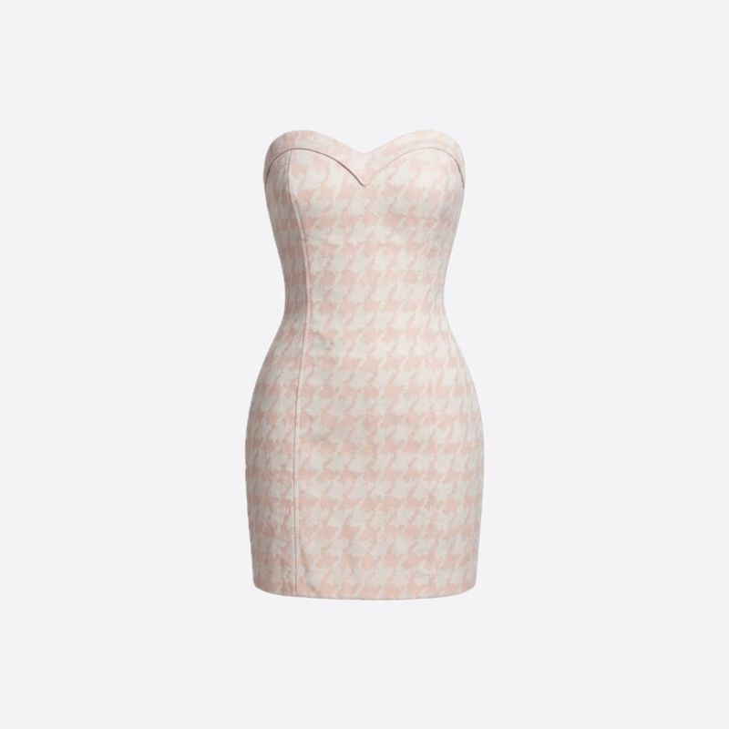 Chic Barbie Heart Tube Dress