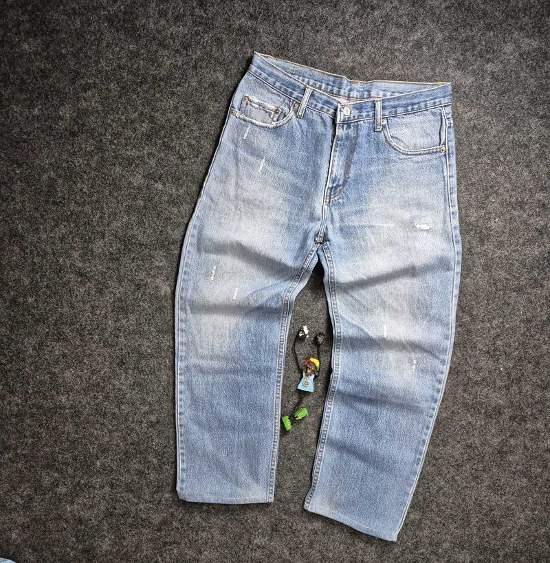 Light Wash Denim Jeans