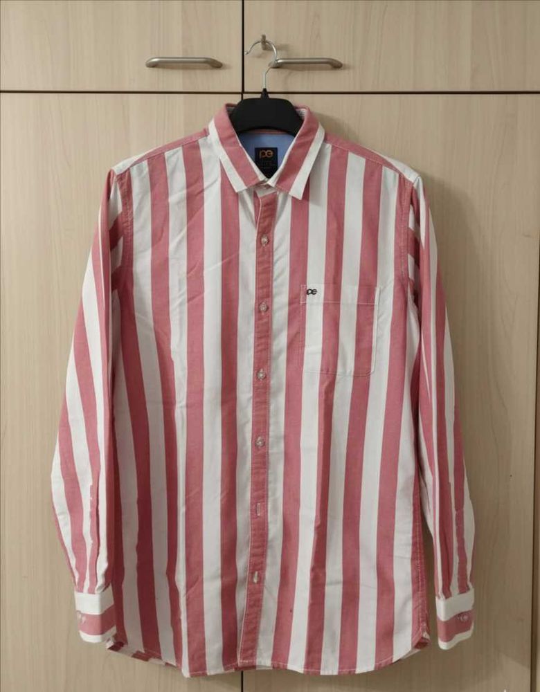 Peter England Striped Casual Shirt
