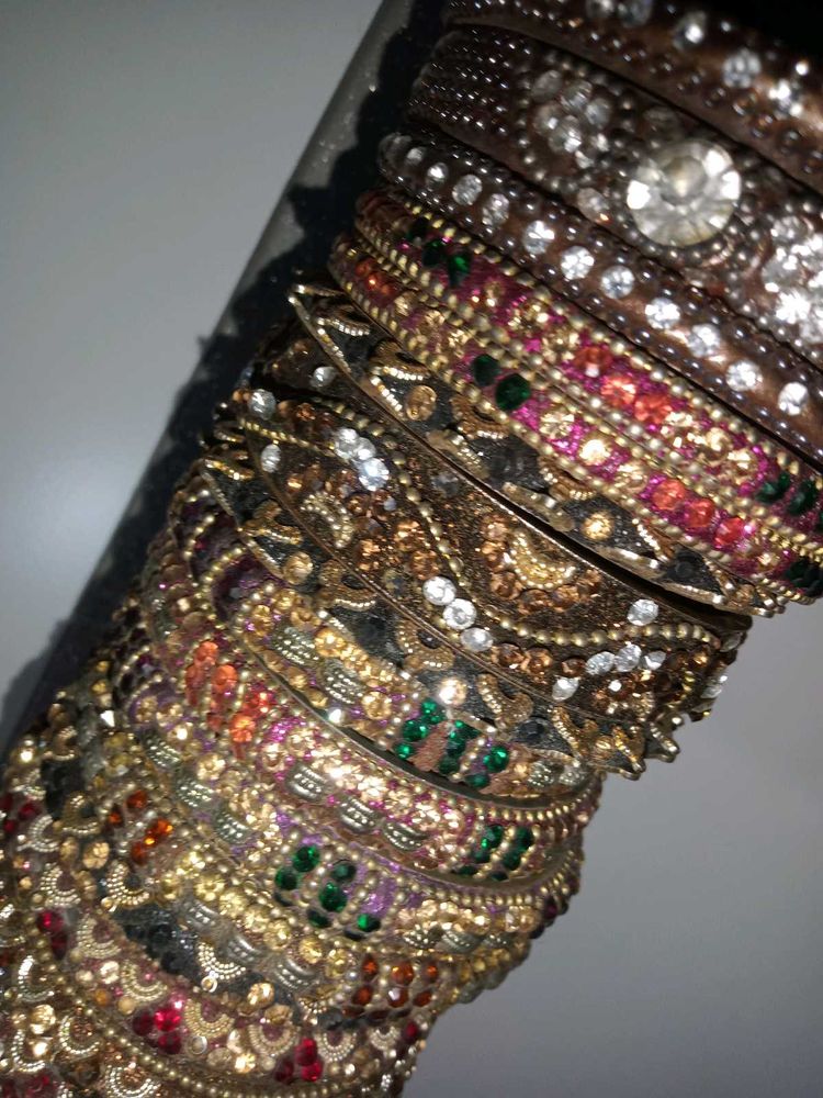 Boho Beaded &amp; Gemstone Bangles 34