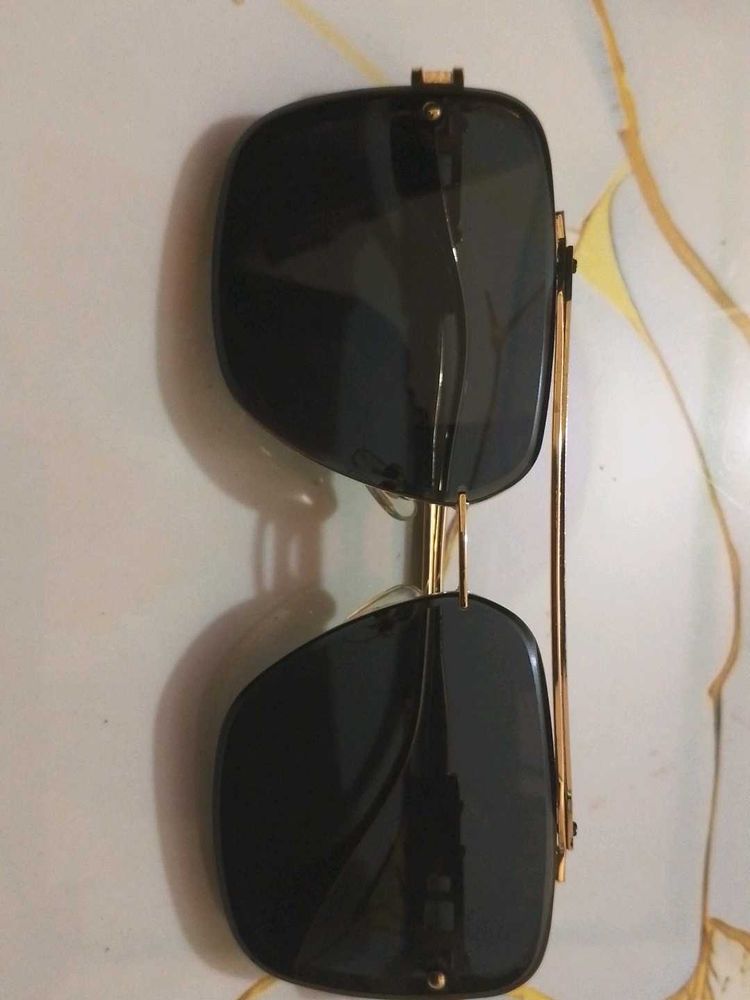 Dita Classic Black Square Sunglasses