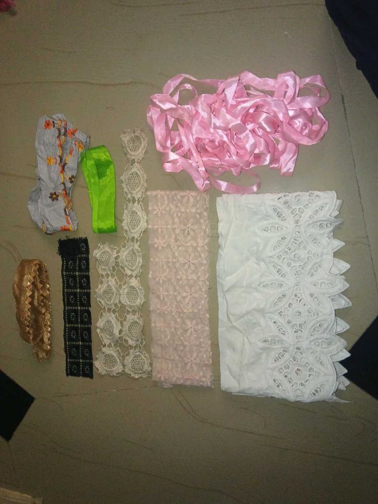 Lace and Ribbon Embellishments for Crafts