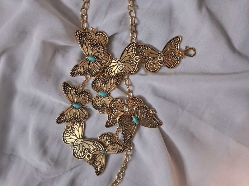 Butterfly Antique Y2K Waist Chain🦋
