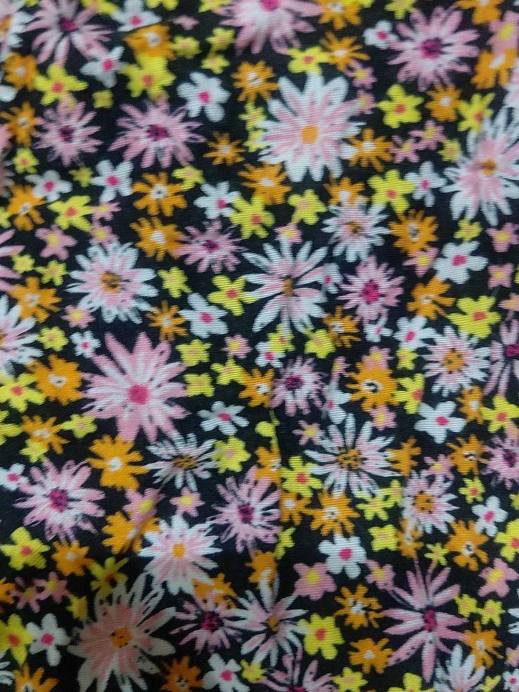 Vibrant Floral Print dress
