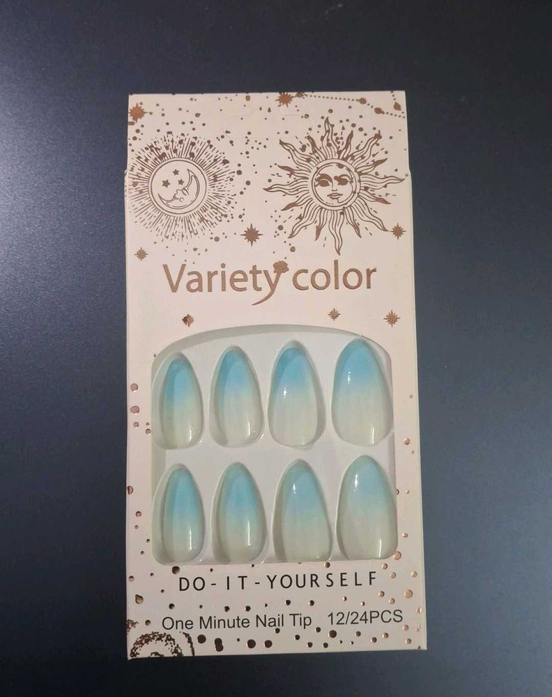 DIY Almond Press-On Nails