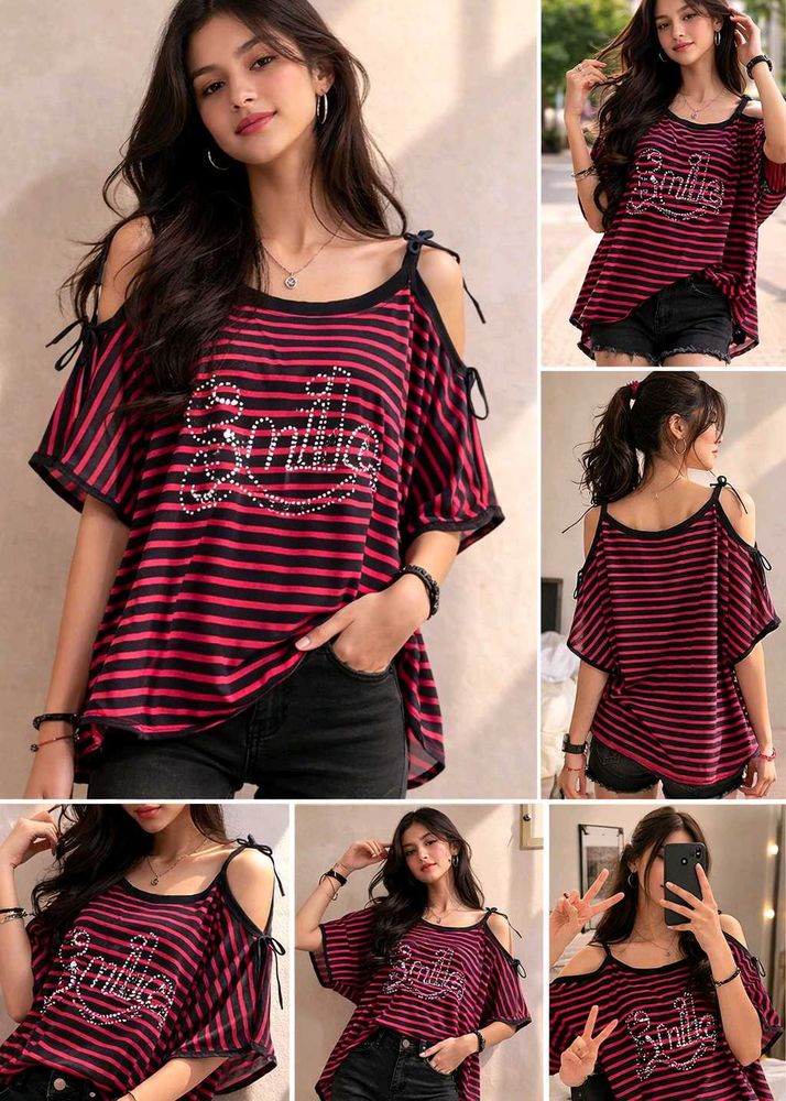 💗Striped Top 🚨