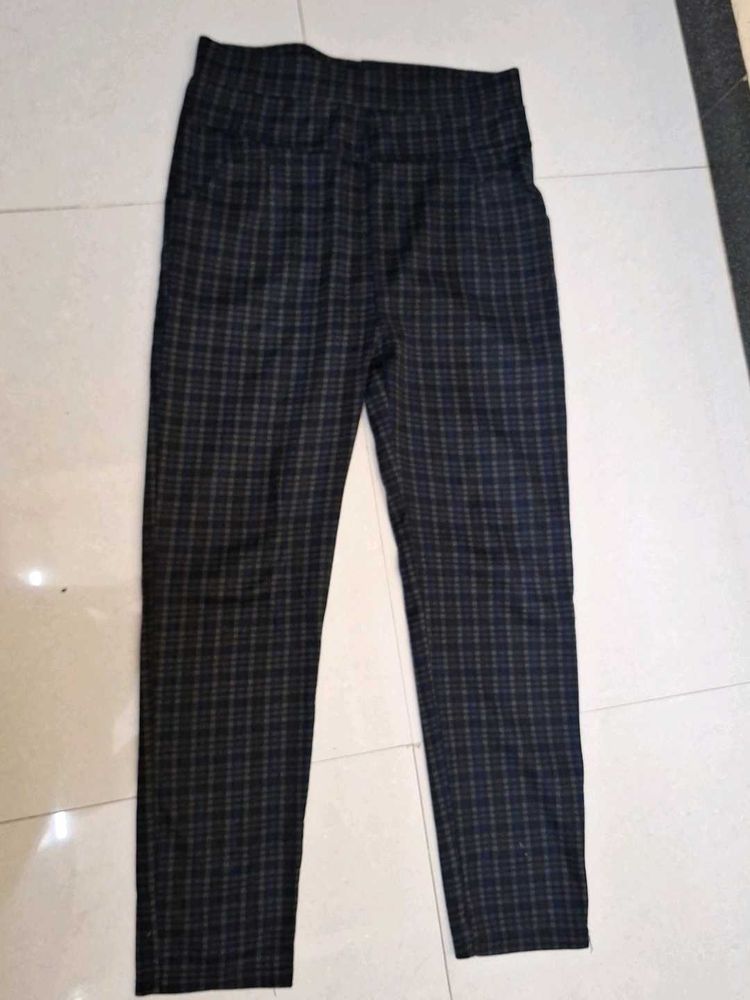 Women's Plaid Patterned Pants