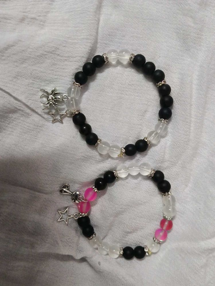 Charming Beaded Bracelets Set