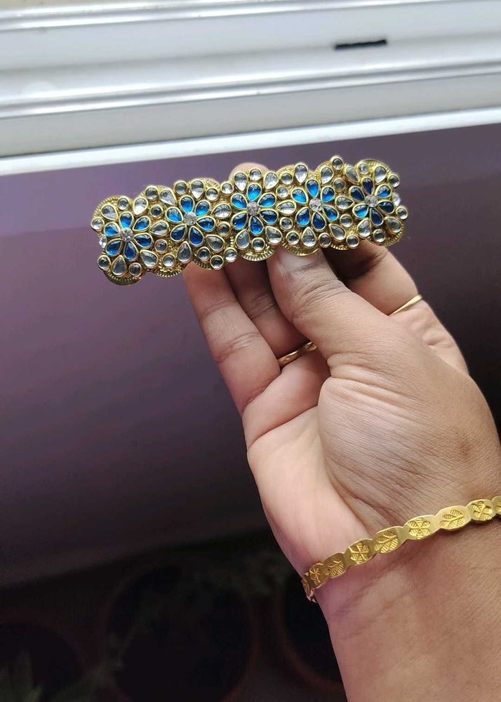 Exquisite Kundan &amp; Meena Work Bangle🤩