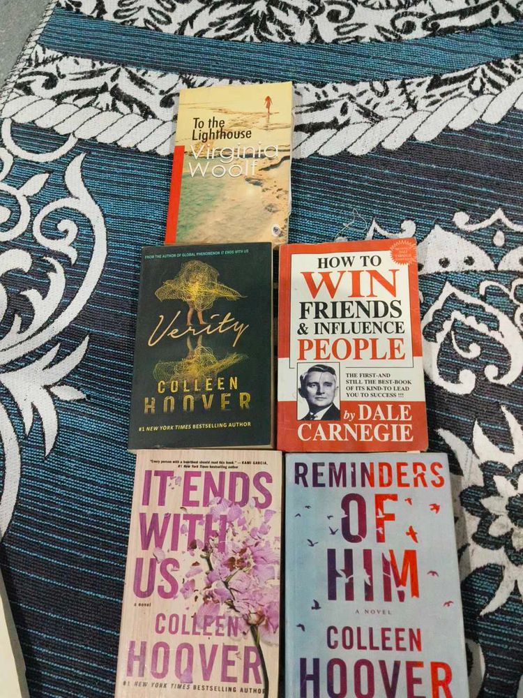 Collection of Popular Fiction Books