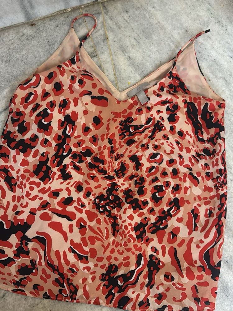 Leopard Print Cami Top