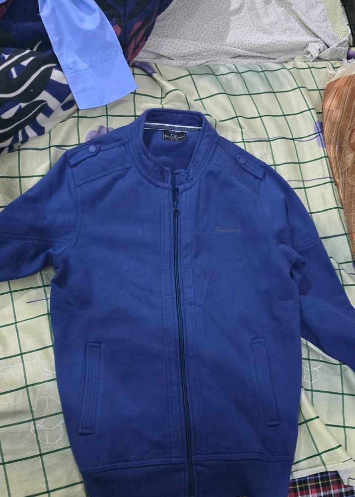 Monte Carlo Blue Casual Jacket