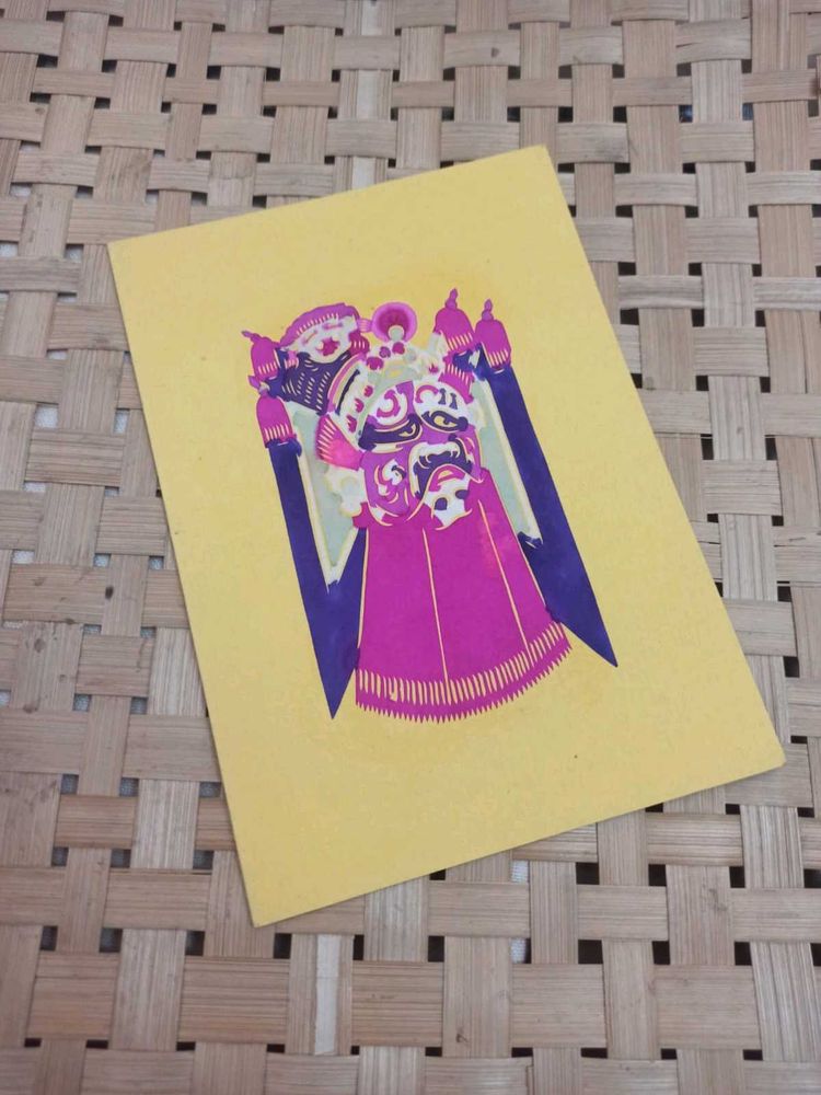Handcrafted Kite Paper Cut Greeting Card