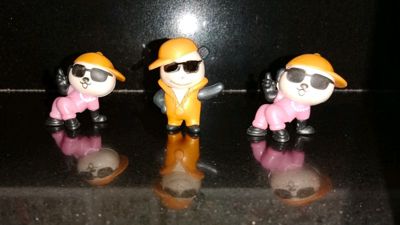 Original Panda Toy Figures
