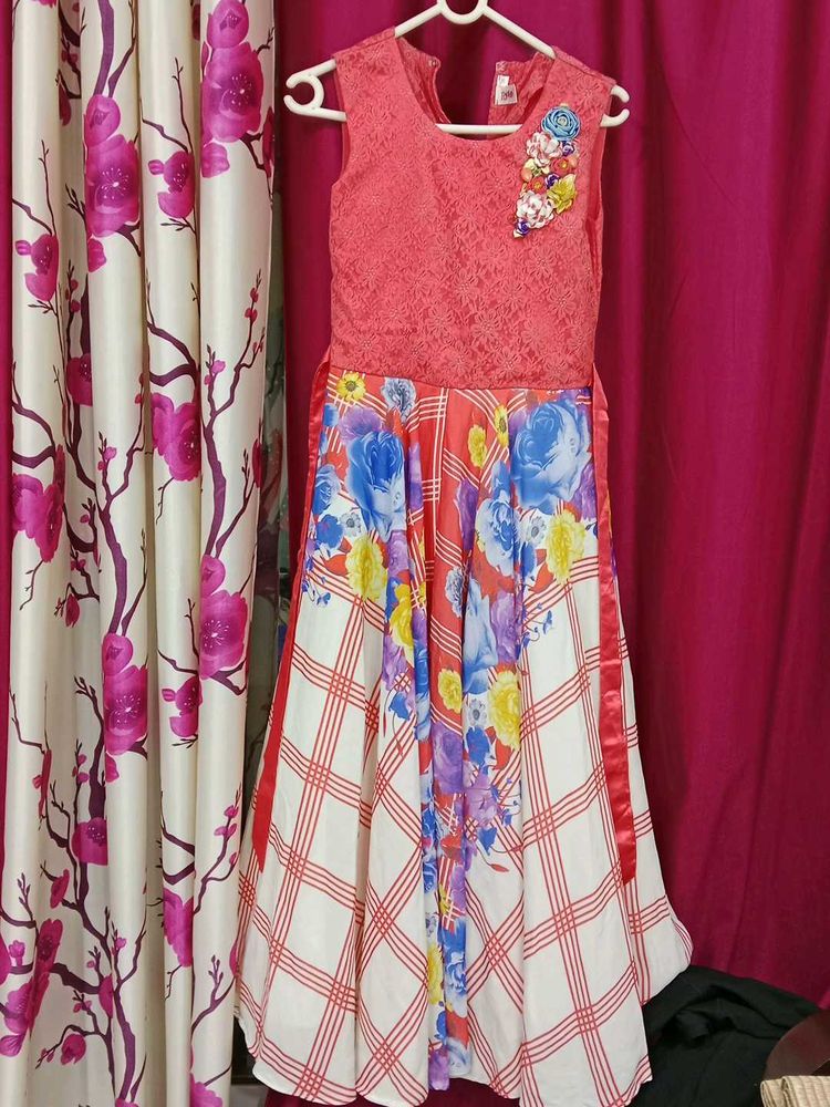 Cute Floral Girls Dress