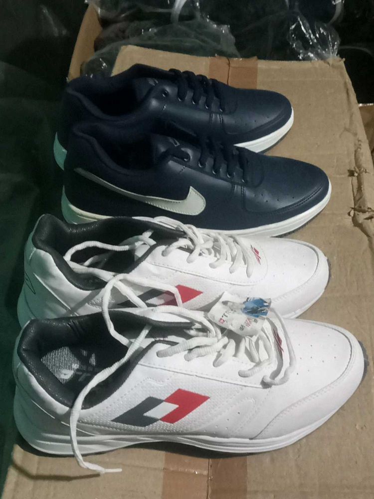 NEW NO USED CASUAL SHOES FOR MAN, 2 PAIR COMBO,