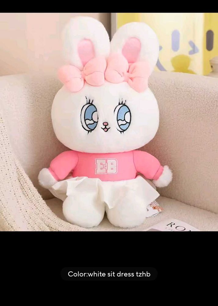Combo Of Kawaii Cartoon Rabbit Plush Doll
