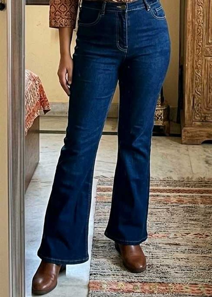 👖Women's Dark Wash Boot cut Jeans👖