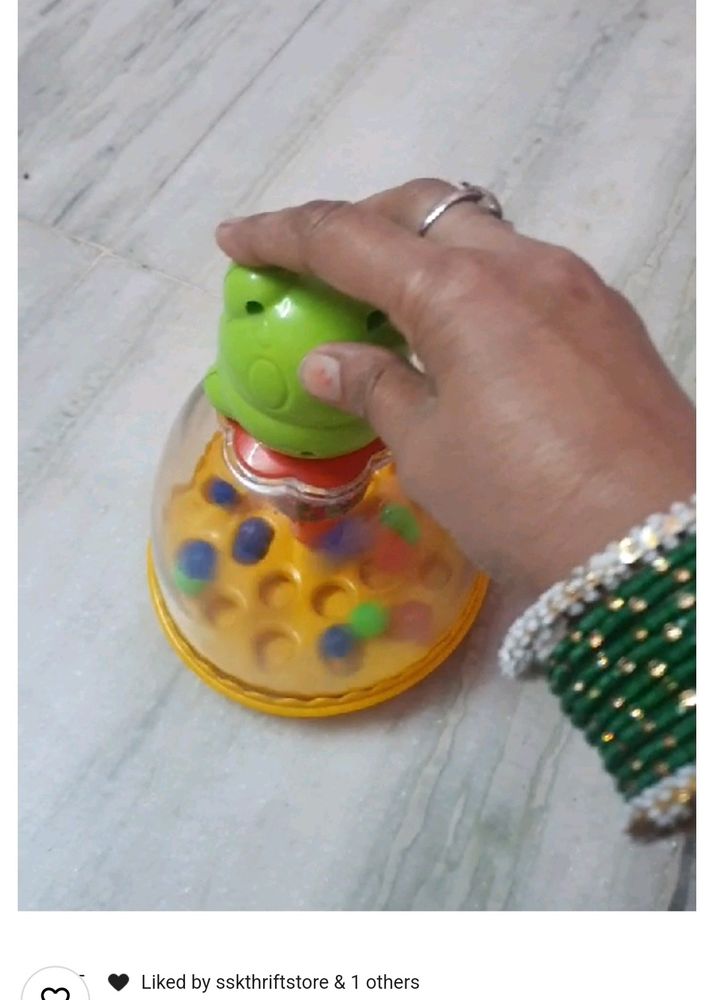 Frog Jump Toy