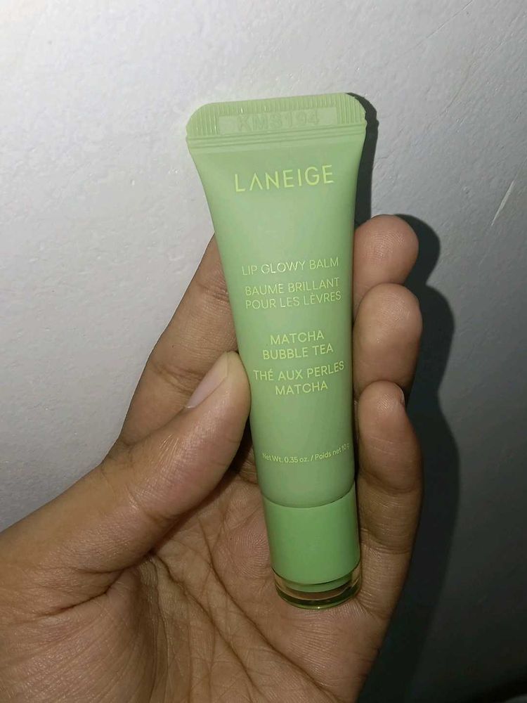 Laneige Lip Glowy Balm Matcha Bubble Tea