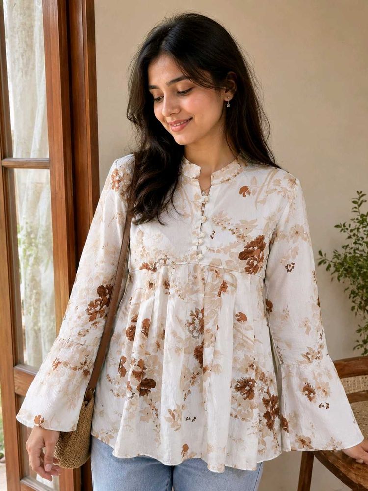Chic Floral Print top
