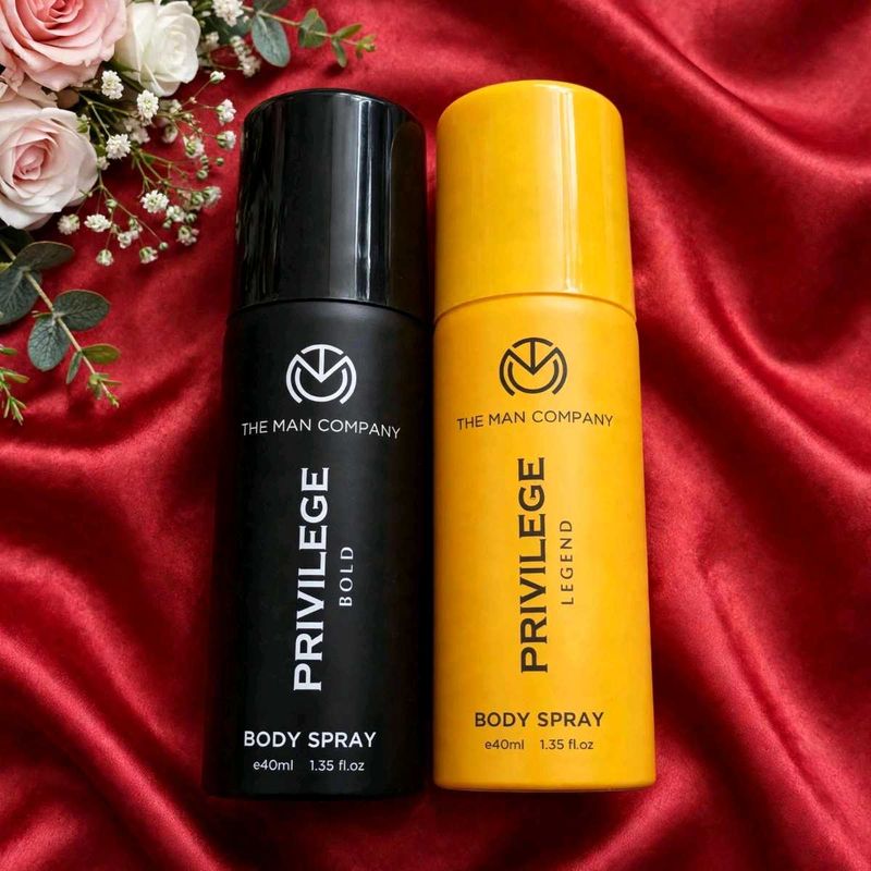 The Man Company Body Sprays (2 Pcs)