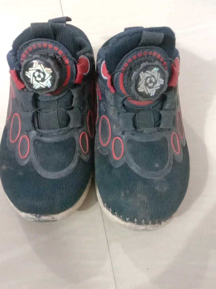 Kids Blue &amp; Red Sneakers