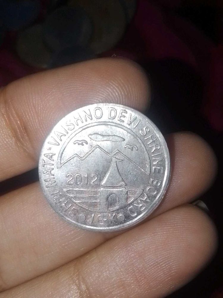 2012 Mata Vaishno Devi Shrine Board Coin