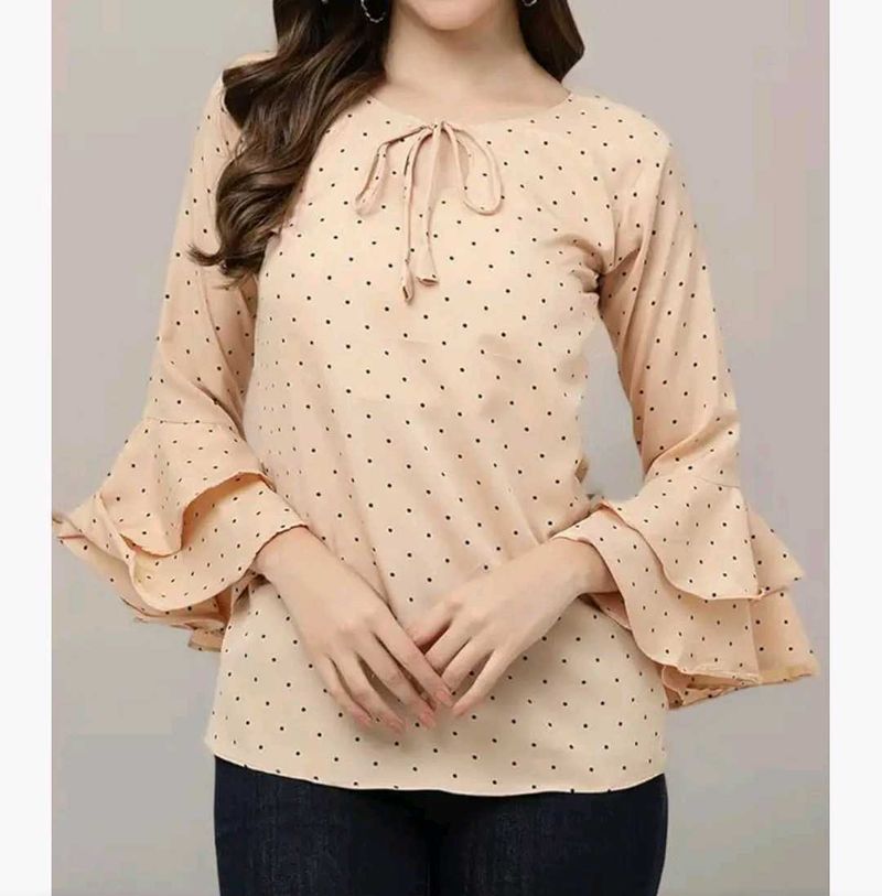 Cute Polka Dot Top
