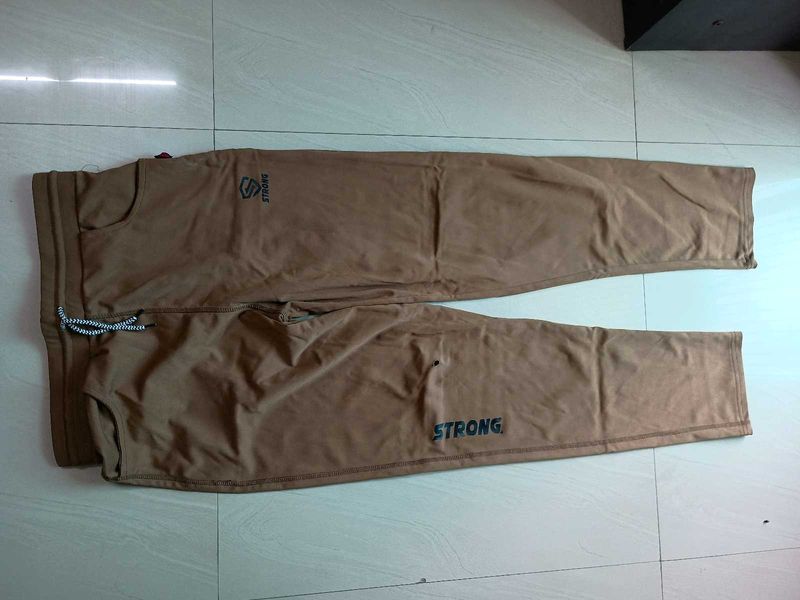 Men's Brown Track Pants