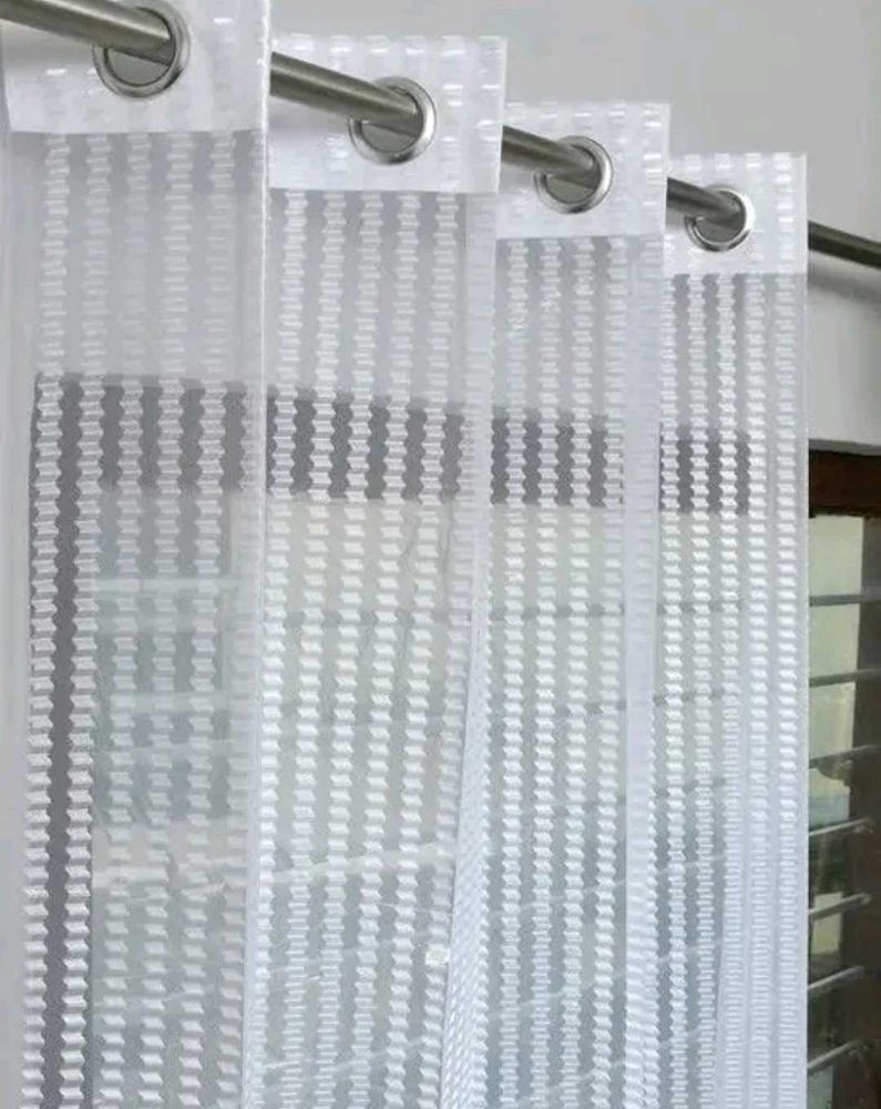 WHITE TISSUE WINDOW CURTAIN (4)