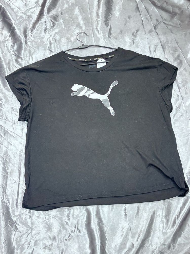 Puma Black T-Shirt
