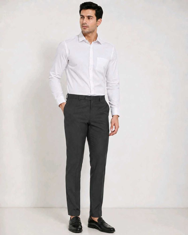 Classic Dark Grey Trouser formal Pants