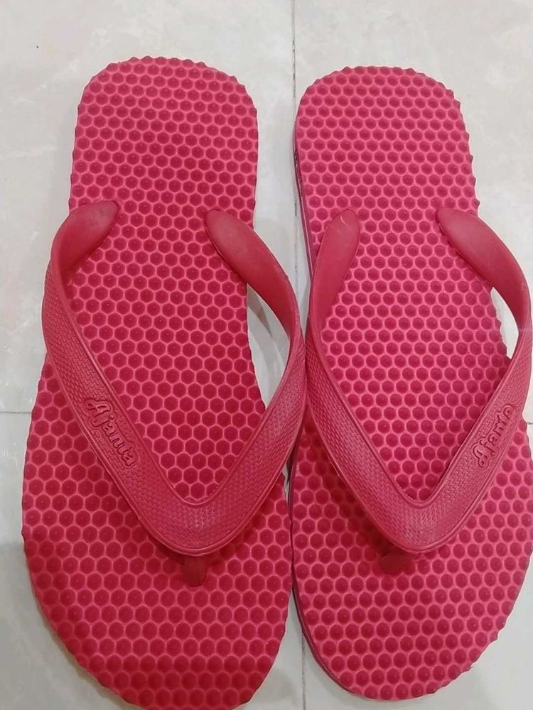 Red slippers