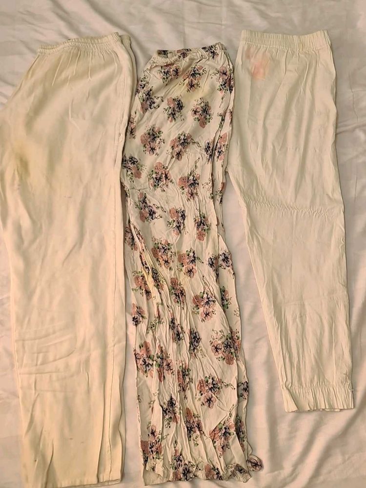 🔴 SALE:- 125 Palazzos &amp; Floral Straight Pajama.