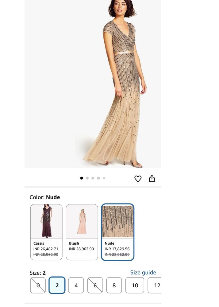 Women's Long beaded Dress