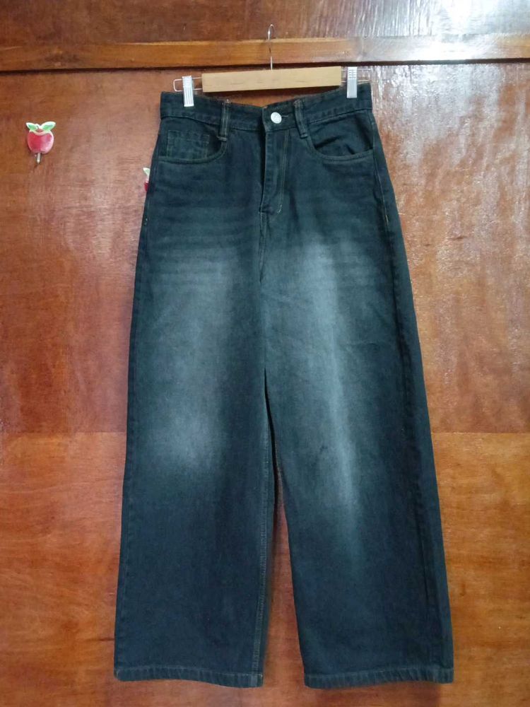 H&amp;M baggy charcoal