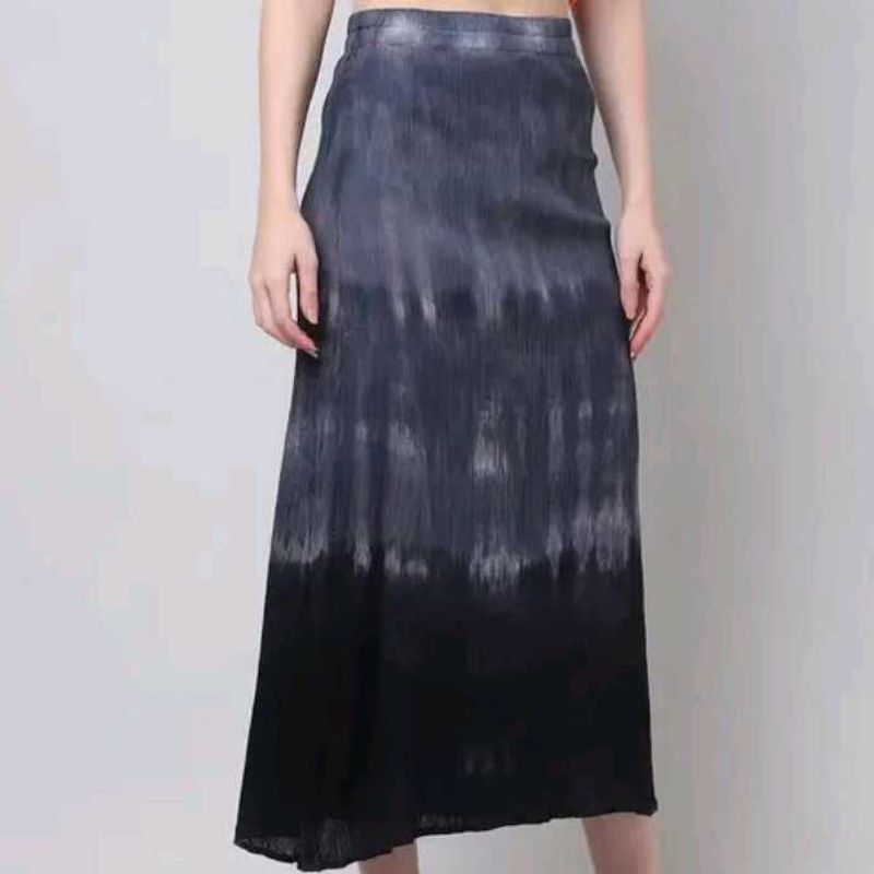 Tie-Dye Midi Skirt