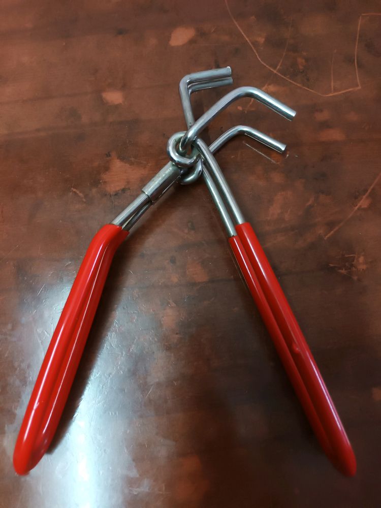 New Stainless Steel Kiduki With Red Handle