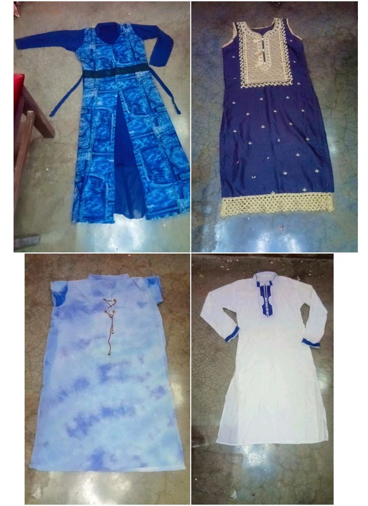4 Combo Kurtas