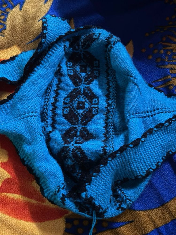 handmade woolen  head scarf perfect for winters