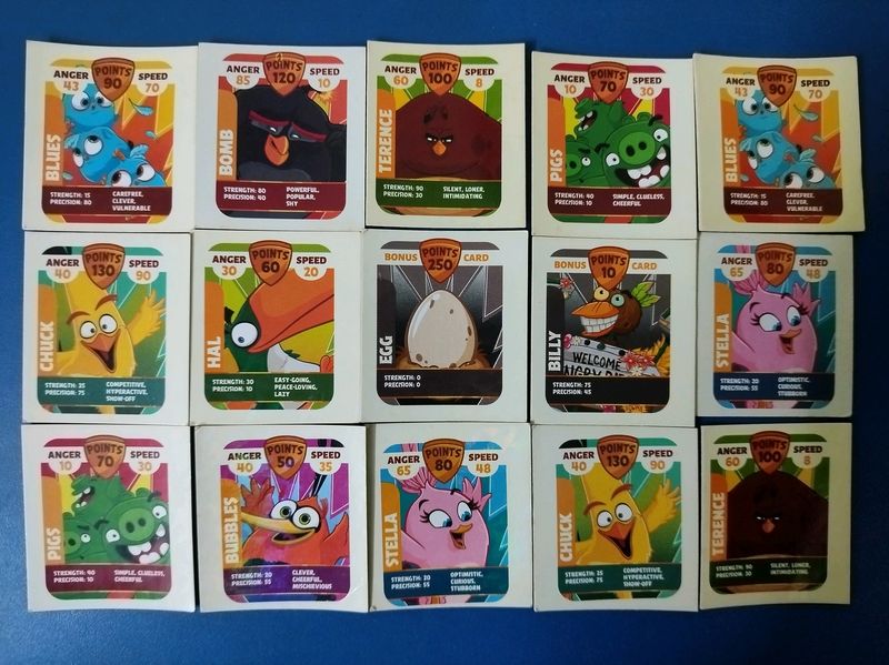 Angry Birds Limited Edition Trading Cards