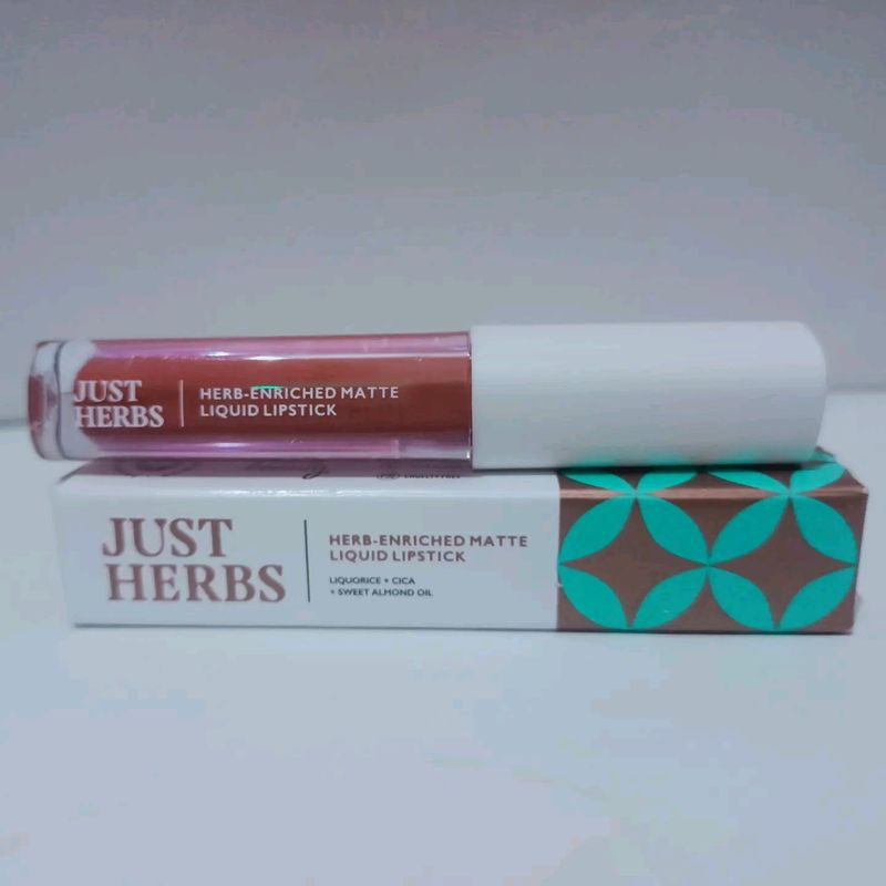 JUST HERBS Matte Liquid Lipstick