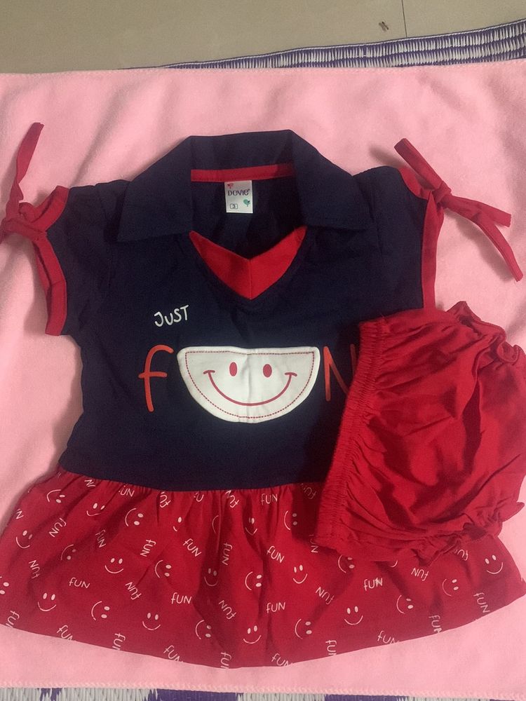 Unused Baby Frock Without Tag