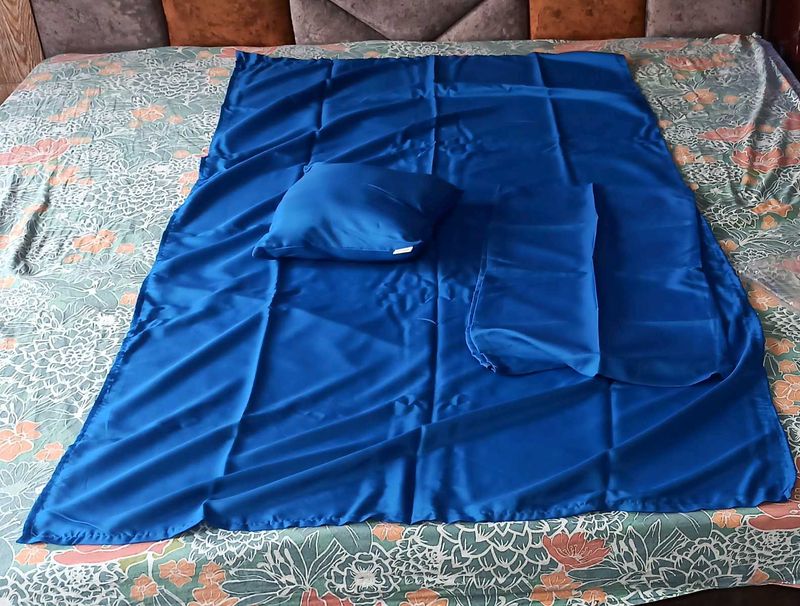 Blue Bedsheet Set