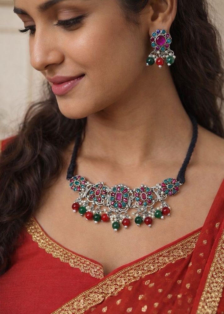 Choker Necklace Set