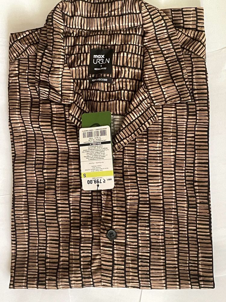 Men's Printed Regular Fit Shirt