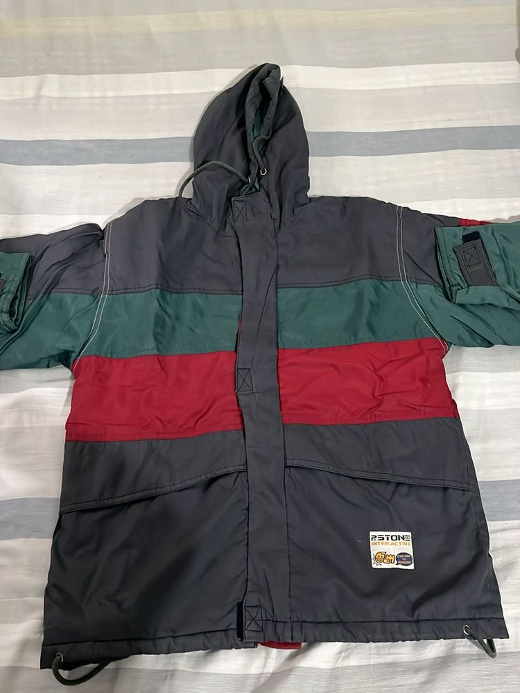 Women's Colorblock Hooded Jacket