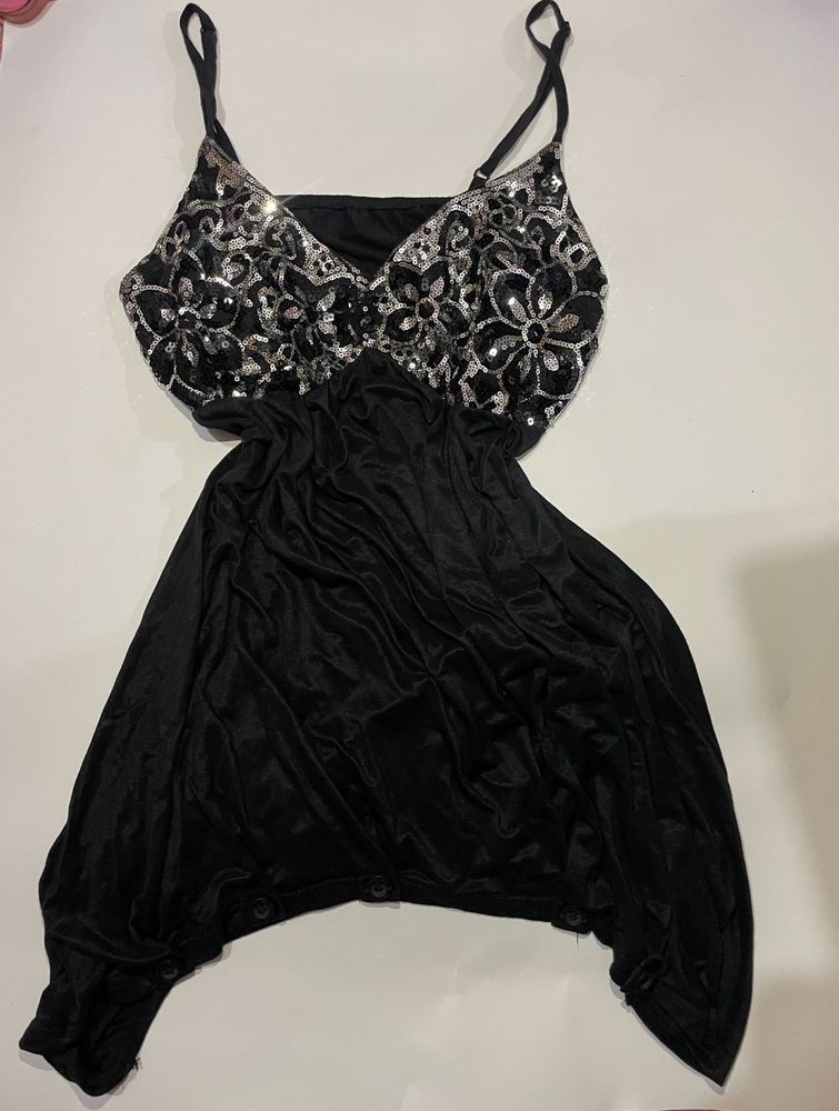 Sparkling Sequin y2k Party Dress